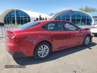 2025 Toyota Camry LE with VIN 4T1DAACK0SU016434, listed as a Copart auction lot 55310005 with 25,599 mi miles and Clean Title. Bid and sale history available at carsss.com. Image 3.