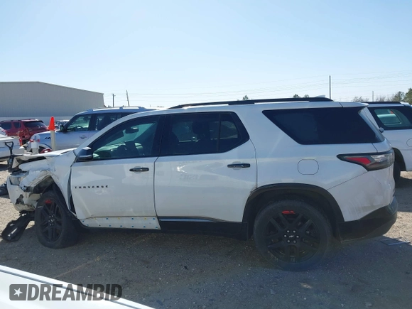 2019 Chevrolet Traverse Premier with VIN 1GNERKKW9KJ253783, listed as a IAAI auction lot 41723323 with 55,750 mi miles. Bid and sale history available at carsss.com. Image 14.