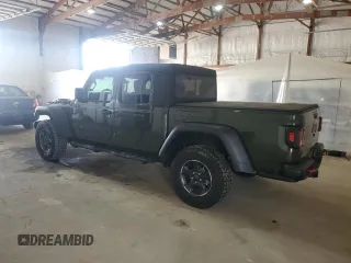 2023 Jeep Gladiator Rubicon with VIN 1C6JJTBGXPL537729, listed as a Copart auction lot 53788625 with 17,568 mi miles and Salvage title. Bid and sale history available at DreamBid. Image 2.