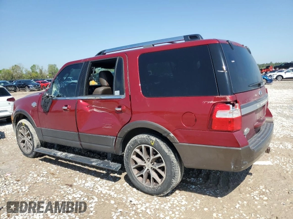 2015 Ford Expedition XLT with VIN 1FMJU1HT6FEF43020, listed as a Copart auction lot 50363135 with 133,608 mi miles and Salvage title. Bid and sale history available at DreamBid. Image 2.