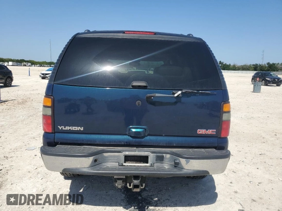2005 GMC Yukon SLT with VIN 1GKEK13T15J239462, listed as a Copart auction lot 52131435 with 164,696 mi miles and Salvage Title. Bid and sale history available at carsss.com. Image 6.