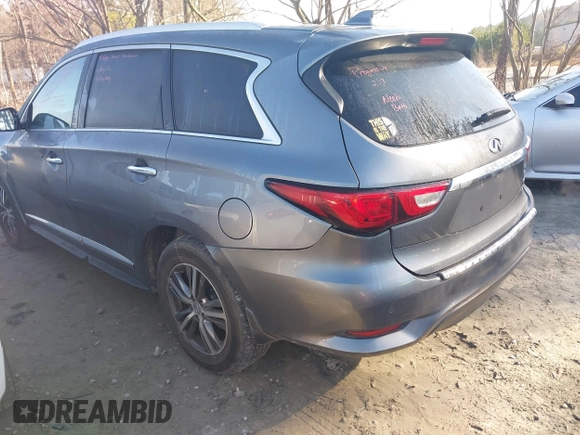 2017 Infiniti QX60 with VIN 5N1DL0MM5HC511960, listed as a IAAI auction lot 41779522 with 145,234 mi miles and . Bid and sale history available at DreamBid. Image 3.
