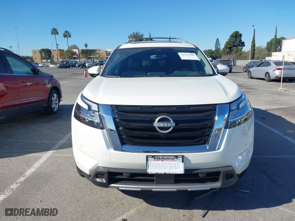 2024 Nissan Pathfinder SL with VIN 5N1DR3CB4RC306132, listed as a IAAI auction lot 41331450 with 2,245 mi miles. Bid and sale history available at carsss.com. Image 12.