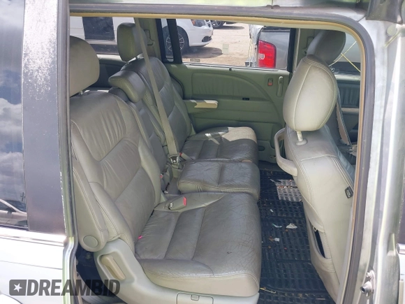 2005 Honda Odyssey EX-L with VIN 5FNRL38735B118506, listed as a IAAI auction lot 42101540 with 159,688 mi miles. Bid and sale history available at carsss.com. Image 8.