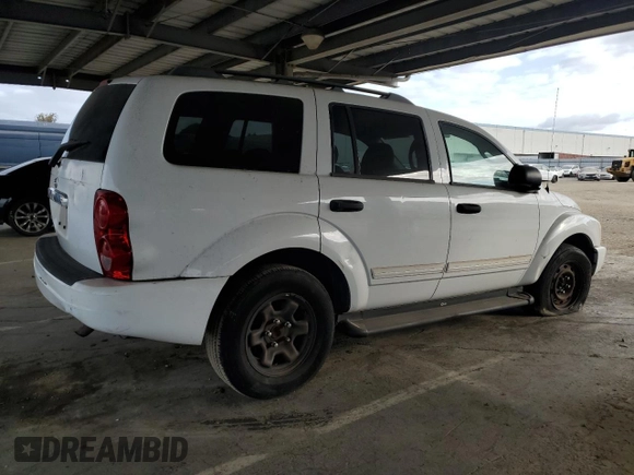 2005 Dodge Durango SLT with VIN 1D4HB48N85F563275, listed as a Copart auction lot 50473825 with 143,462 mi miles and Clean title. Bid and sale history available at DreamBid. Image 3.