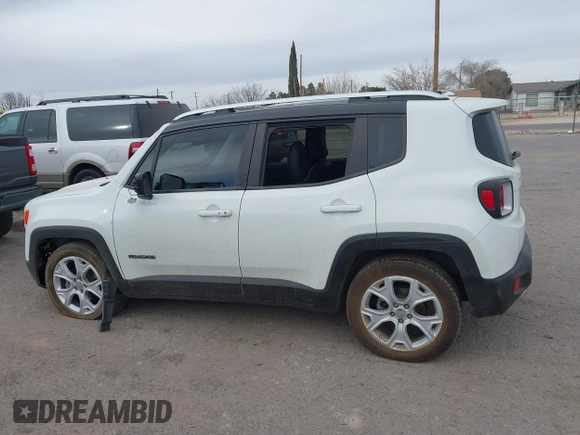 2018 Jeep Renegade Limited с VIN ZACCJADB6JPH99693, выставлен на аукционе IAAI как лот 41206945 с пробегом 52 865 миль миль и . История ставок и продаж доступна на DreamBid. Изображение 14.