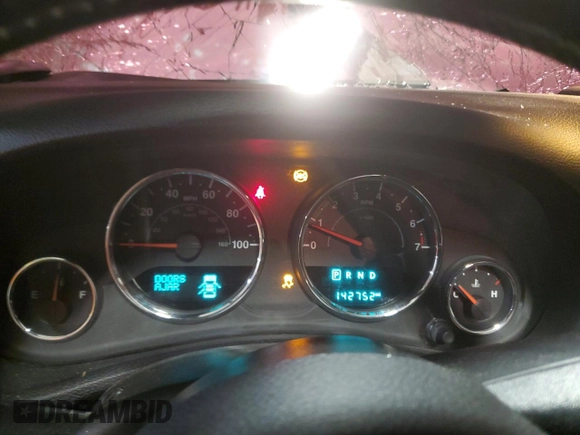 2017 Jeep Wrangler Unlimited Rubicon Recon with VIN 1C4BJWFG3HL577788, listed as a Copart auction lot 82932034 with 142,752 mi miles and Salvage title. Bid and sale history available at DreamBid. Image 9.