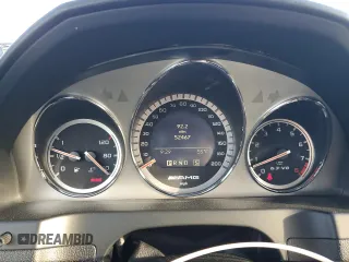 2009 Mercedes-Benz C 63 AMG with VIN WDDGF77X59F241951, listed as a Copart auction lot 78033634 with 52,467 mi miles and Salvage Title. Bid and sale history available at DreamBid. Image 9.