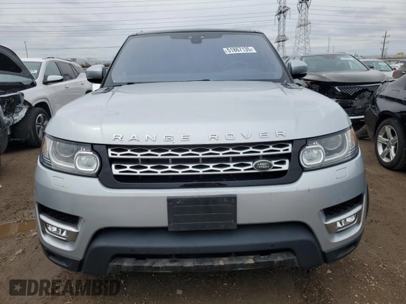 2017 Land Rover Range Rover Sport HSE with VIN SALWR2FV8HA173164, listed as a Copart auction lot 51867135 with 81,587 mi miles and Clean Title. Bid and sale history available at carsss.com. Image 5.