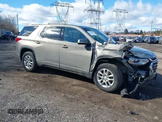 2018 Chevrolet Traverse LT Cloth with VIN 1GNEVGKW6JJ158959, listed as a IAAI auction lot 41491806 with 110,445 mi miles. Bid and sale history available at carsss.com. Image 1.