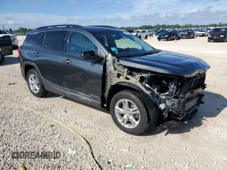 2019 GMC Terrain SLE with VIN 3GKALTEV4KL327853, listed as a Copart auction lot 69813064 with 80,604 mi miles and Salvage Title. Bid and sale history available at DreamBid. Image 4.