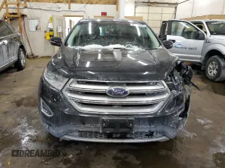 2015 Ford Edge Titanium with VIN 2FMTK4K96FBB69792, listed as a Copart auction lot 45319865 with 158,335 mi miles and Salvage Title. Bid and sale history available at carsss.com. Image 5.