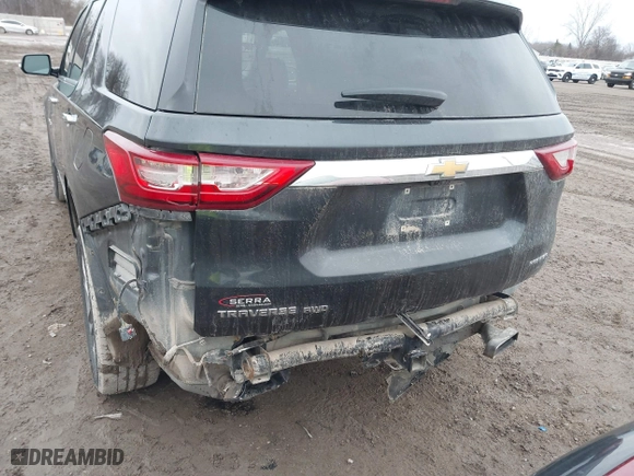 2019 Chevrolet Traverse Premier with VIN 1GNEVKKW7KJ252062, listed as a IAAI auction lot 41099931 with 149,492 mi miles. Bid and sale history available at carsss.com. Image 6.