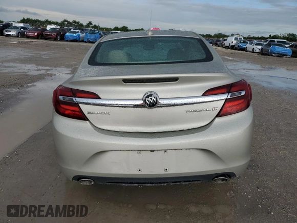 2016 Buick Regal with VIN 2G4GK5EX7G9108428, listed as a Copart auction lot 64895485 with 81,547 mi miles and Salvage title. Bid and sale history available at DreamBid. Image 6.