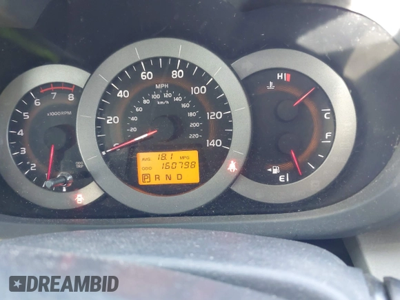 2012 Toyota RAV4 Limited with VIN 2T3YF4DV7CW110607, listed as a IAAI auction lot 41445056 with 160,798 mi miles. Bid and sale history available at carsss.com. Image 7.