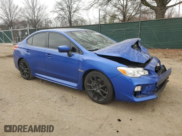 2020 Subaru WRX Premium with VIN JF1VA1C67L9809767, listed as a Copart auction lot 48663375 with 73,250 mi miles and Salvage Title. Bid and sale history available at carsss.com. Image 4.