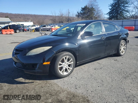 2009 Mazda 6 i Sport with VIN 1YVHP81H795M46450, listed as a Copart auction lot 50025695 with 176,004 mi miles and Salvage Title. Bid and sale history available at carsss.com. Image 1.