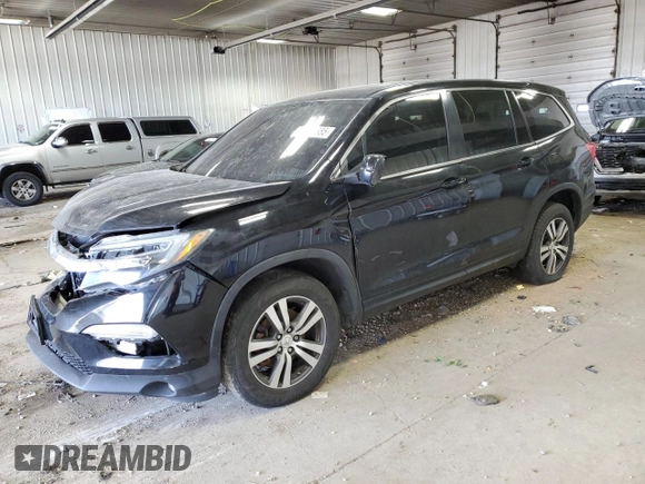 2016 Honda Pilot EX-L with VIN 5FNYF6H50GB100597, listed as a Copart auction lot 54680385 with 125,633 mi miles and Clean Title. Bid and sale history available at DreamBid. Image 1.