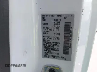 2021 Nissan NV200 SV with VIN 3N6CM0KN0MK700333, listed as a IAAI auction lot 42570470 with 66,845 mi miles and . Bid and sale history available at DreamBid. Image 9.