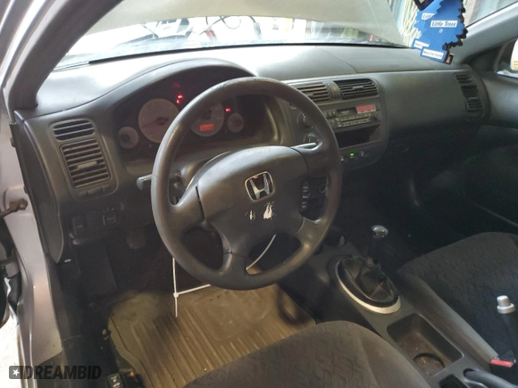2001 Honda Civic LX with VIN 1HGEM21541L063233, listed as a Copart auction lot 85031414 with 130,208 mi miles and Salvage Title. Bid and sale history available at carsss.com. Image 8.