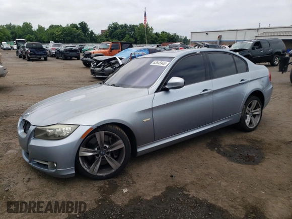 2009 BMW 3 Series 335i with VIN WBAPM73579E190895, listed as a Copart auction lot 63645945 with 102,174 mi miles and Salvage title. Bid and sale history available at DreamBid. Image 1.