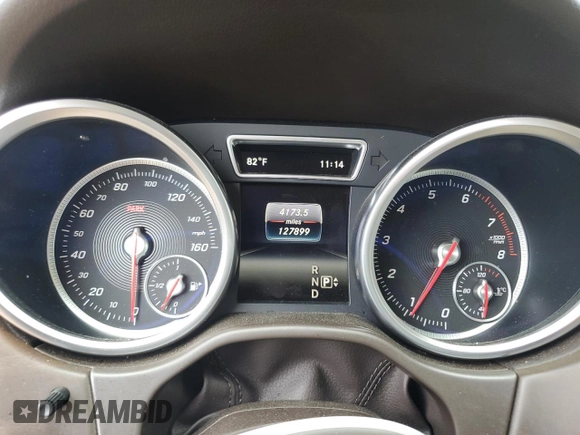 2016 Mercedes-Benz GLE 350 with VIN 4JGDA5HB5GA636186, listed as a Copart auction lot 63459905 with 127,899 mi miles and Salvage title. Bid and sale history available at DreamBid. Image 9.
