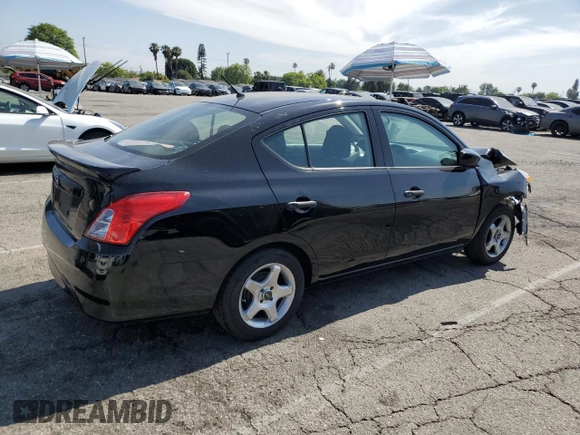 2019 Nissan Versa SV with VIN 3N1CN7AP3KL853861, listed as a Copart auction lot 60297415 with 118,486 mi miles and Salvage title. Bid and sale history available at DreamBid. Image 3.