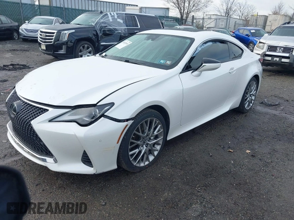 2021 Lexus RC 300 z VIN JTHD85EC7M5006203, wystawiony jako IAAI lot #41833919 z przebiegiem 76 767 mil mil oraz . Historia ofert i sprzedaży dostępna na DreamBid. Obrazek 18.