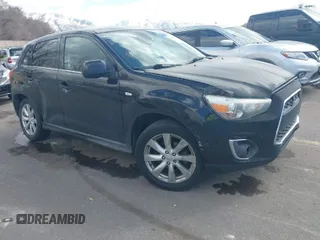 2013 Mitsubishi Outlander Sport SE with VIN 4A4AR4AU1DE010377, listed as a IAAI auction lot 41788425 with 166,088 mi miles. Bid and sale history available at carsss.com. Image 1.