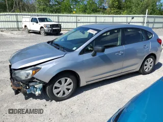 2015 Subaru Impreza 2.0i with VIN JF1GPAA61F8318793, listed as a Copart auction lot 65118945 with 130,739 mi miles and Salvage title. Bid and sale history available at DreamBid. Image 1.