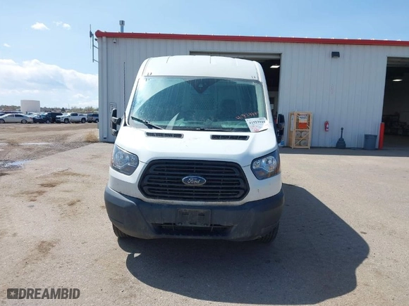 2019 Ford Transit Van with VIN 1FTYR1CM5KKA70355, listed as a IAAI auction lot 41923944 with 158,426 mi miles. Bid and sale history available at carsss.com. Image 12.