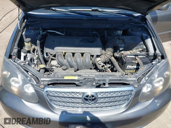 2007 Toyota Corolla CE with VIN 2T1BR32E27C776476, listed as a IAAI auction lot 42050288 with 185,076 mi miles and . Bid and sale history available at DreamBid. Image 10.