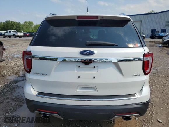 2018 Ford Explorer Limited с VIN 1FM5K8F84JGC34707, выставлен на аукционе Copart как лот 59858955 с пробегом 100 393 миль миль и Списание • Salvage title. История ставок и продаж доступна на DreamBid. Изображение 6.