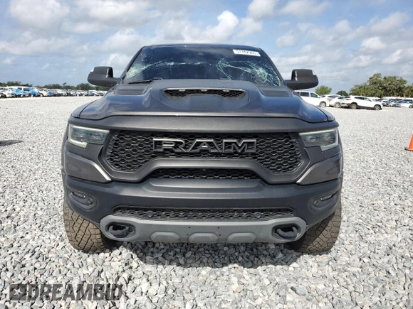 2021 Ram 1500 TRX with VIN 1C6SRFU96MN800618, listed as a Copart auction lot 51782905 with 43,585 mi miles and Salvage title. Bid and sale history available at DreamBid. Image 5.