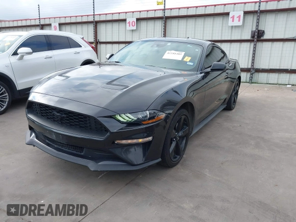 2023 Ford Mustang EcoBoost with VIN 1FA6P8TH6P5105960, listed as a IAAI auction lot 41185385 with 37,081 mi miles. Bid and sale history available at carsss.com. Image 20.