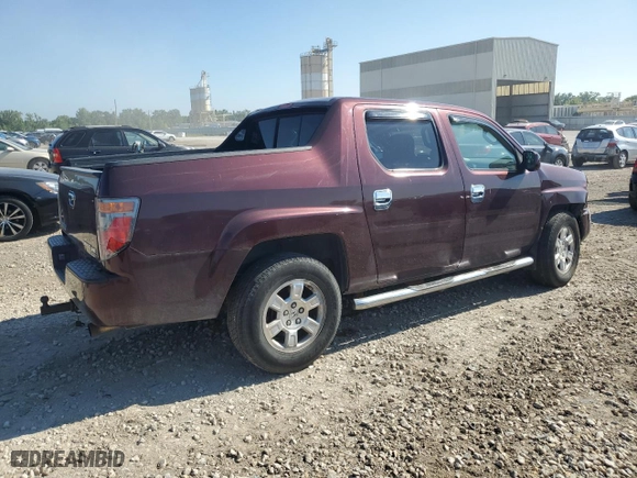 2008 Honda Ridgeline RTL with VIN 2HJYK16568H538811, listed as a Copart auction lot 65467294 with 270,974 mi miles and Salvage Title. Bid and sale history available at carsss.com. Image 3.