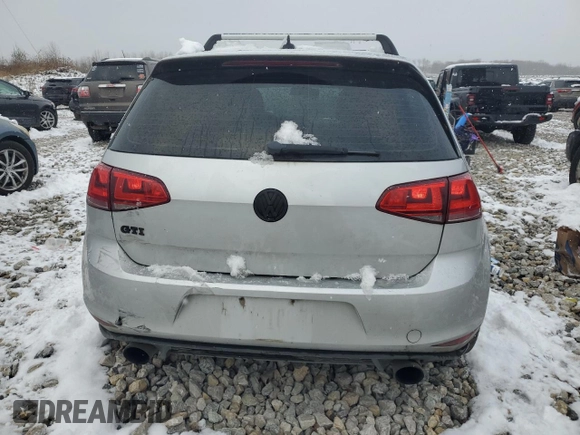 2015 Volkswagen Golf GTI S with VIN 3VW5T7AUXFM001084, listed as a Copart auction lot 82527524 with 141,281 mi miles and Clean Title. Bid and sale history available at carsss.com. Image 6.