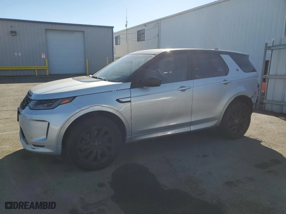 2023 Land Rover Discovery Sport S R-Dynamic with VIN SALCT2FX0PH322291, listed as a Copart auction lot 87925855 with 16,335 mi miles and Salvage Title. Bid and sale history available at carsss.com. Image 1.