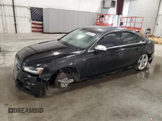 2015 Audi S4 Premium Plus with VIN WAUBGAFL1FA127044, listed as a Copart auction lot 48535315 with 115,920 mi miles and Salvage Title. Bid and sale history available at carsss.com. Image 1.