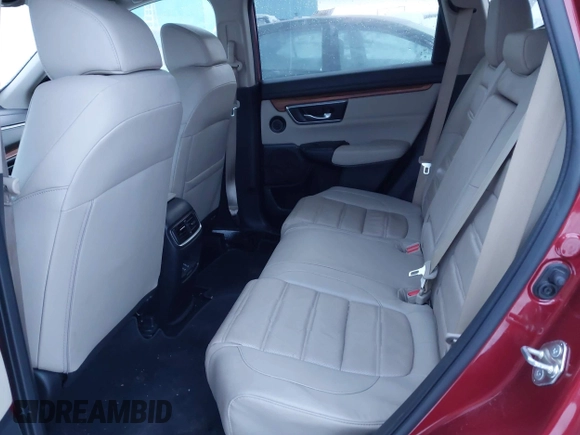2018 Honda CR-V Touring with VIN 5J6RW1H95JL006062, listed as a IAAI auction lot 41072002 with 50,930 mi miles and . Bid and sale history available at DreamBid. Image 8.