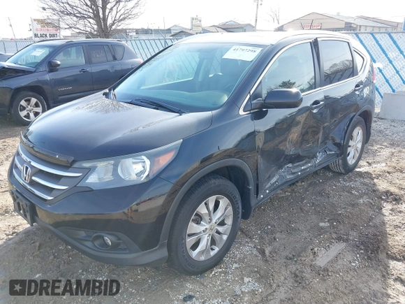 2014 Honda CR-V EX-L with VIN 2HKRM4H79EH688854, listed as a IAAI auction lot 41797298 with 168,658 mi miles. Bid and sale history available at carsss.com. Image 19.
