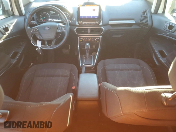 2020 Ford EcoSport SE with VIN MAJ3S2GE1LC389230, listed as a Copart auction lot 42177175 with 61,919 mi miles and Salvage Title. Bid and sale history available at carsss.com. Image 8.