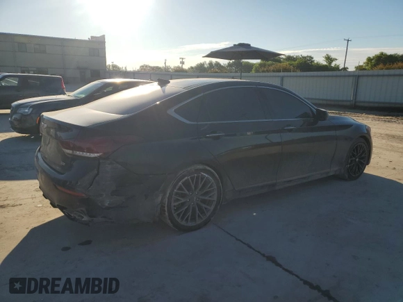 2018 Genesis G80 Sport с VIN KMHGN4JB9JU222730, выставлен на аукционе Copart как лот 56293445 с пробегом 65 924 миль миль и Списание • Salvage title. История ставок и продаж доступна на DreamBid. Изображение 3.