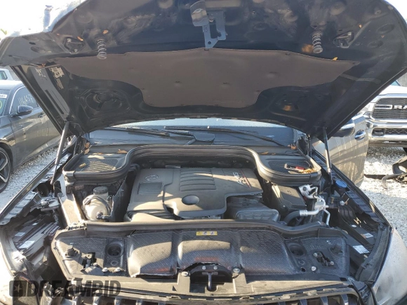 2023 Mercedes-Benz GLE 53 AMG with VIN 4JGFB6BB5PA909969, listed as a Copart auction lot 42283405 with 19,033 mi miles and Salvage title. Bid and sale history available at DreamBid. Image 11.