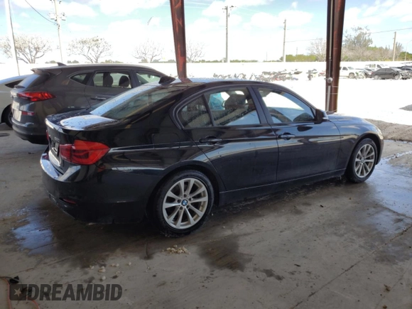 2018 BMW 3 Series 320i with VIN WBA8A9C59JAH13373, listed as a Copart auction lot 52910505 with 55,016 mi miles and Salvage Title. Bid and sale history available at carsss.com. Image 3.
