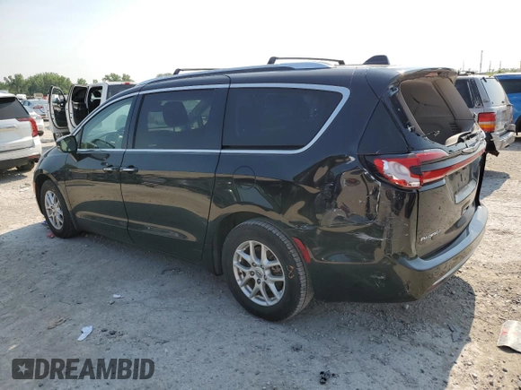 2021 Chrysler Pacifica Touring L with VIN 2C4RC1BG0MR532357, listed as a Copart auction lot 59921445 with Not provided miles and Salvage title. Bid and sale history available at DreamBid. Image 2.