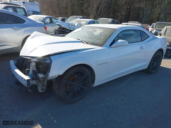 2015 Chevrolet Camaro LS with VIN 2G1FB1E38F9224055, listed as a IAAI auction lot 41259519 with NaN miles. Bid and sale history available at carsss.com. Image 2.