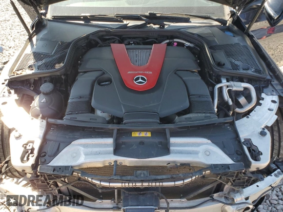 2020 Mercedes-Benz C 43 AMG with VIN 55SWF6EB4LU323896, listed as a Copart auction lot 54006795 with 77,747 mi miles and Salvage Title. Bid and sale history available at carsss.com. Image 11.