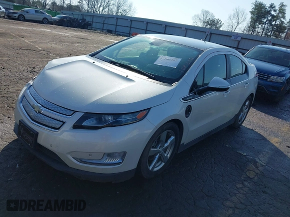 2012 Chevrolet Volt with VIN 1G1RD6E45CU108372, listed as a IAAI auction lot 41533267 with 134,332 mi miles and . Bid and sale history available at carsss.com. Image 2.