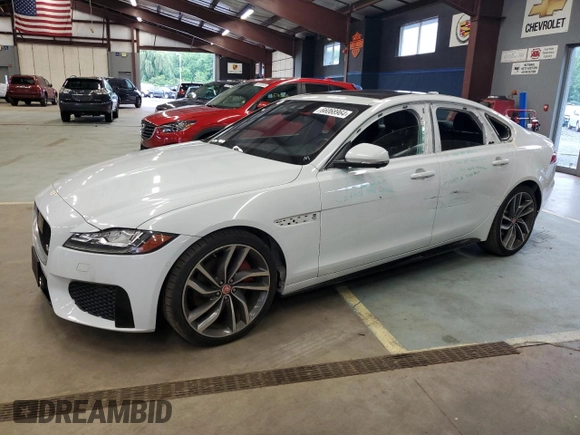 2016 Jaguar XF S with VIN SAJBG4BV0GCY00411, listed as a Copart auction lot 66068964 with 94,983 mi miles and Salvage Title. Bid and sale history available at carsss.com. Image 1.